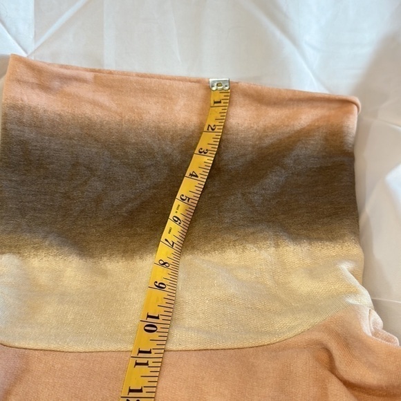 Mystree long sleeve sweater pink cream and tan small - Picture 7 of 12